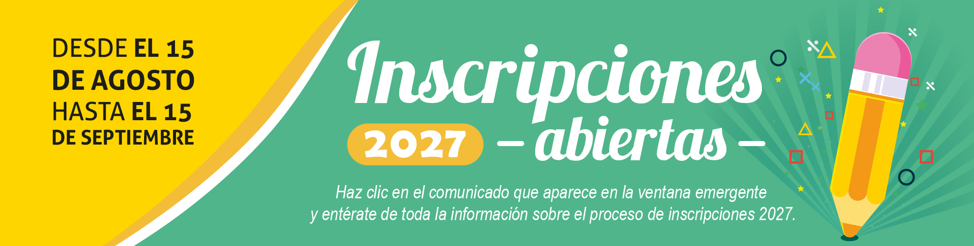 Banner Inscripciones 2027